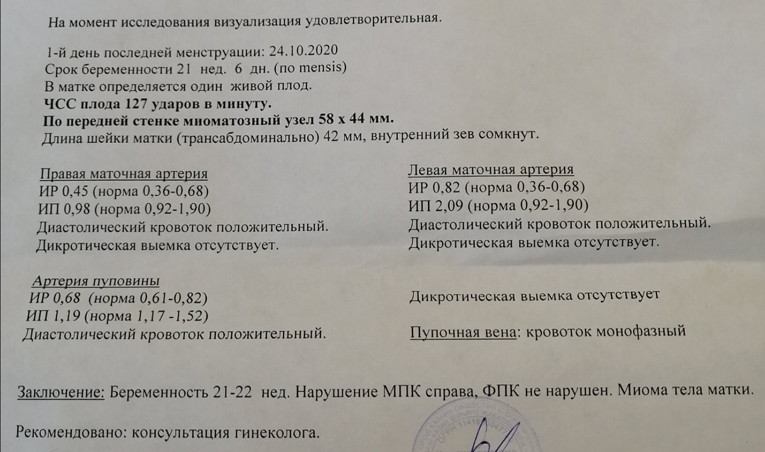 Добрый день, сегодня была на доплере и напугали миомой... У кого было?... 