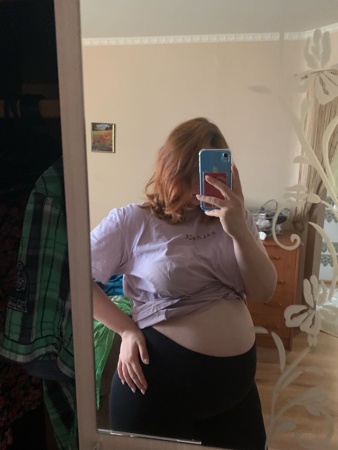 Мои 30 недель беременности 🌸 
Я даже не заметила , как из толстенького... image №2