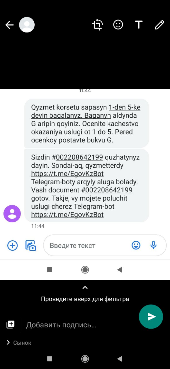 Девочки Казахстан! Ответьте пожалуйста- в пятницу сдала в Цон документ... 