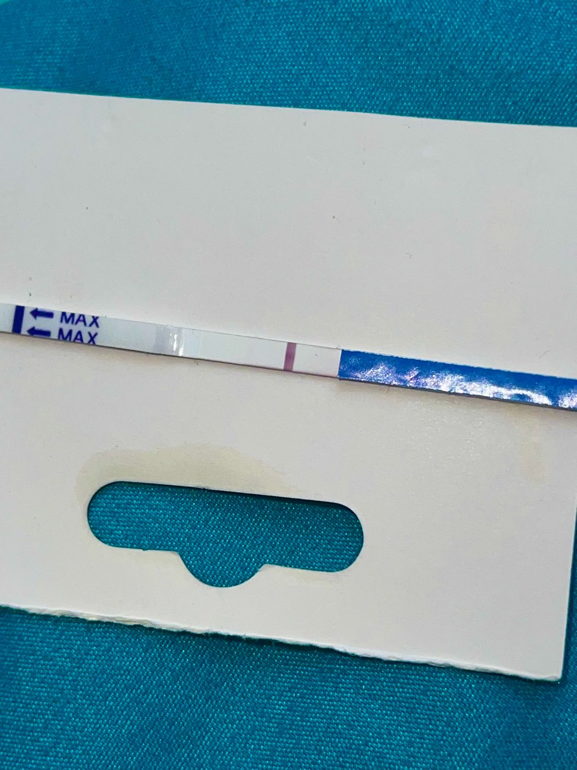 Девочки, у кого было такое? Делала тест на беременность чувствительнос... image №2